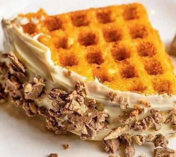 Belgium Waffles | Kit-Kat with White Chocolate | Waffle spot | @6-10