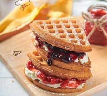 Classic Waffles |Blueberry & White | Waffle spot | @6-10