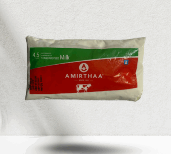 Amirthaa 140Ml Standardised Milk, 4.5%, Packet