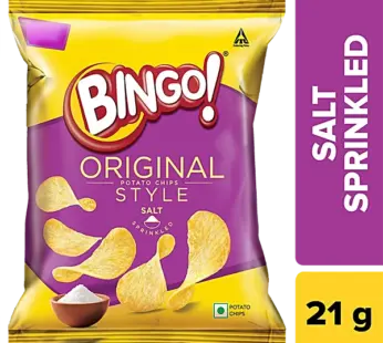 Bingo! Original Style Potato Chips, 21 g[salt]