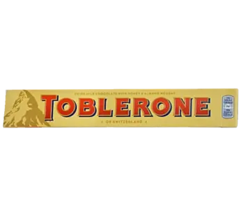 Toblerone Swiss Milk Chocolate – With Honey & Almond Nougat, 100 g