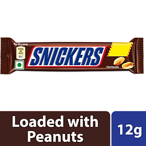 Snickers Chocolate Bar, 12 g - Image 2