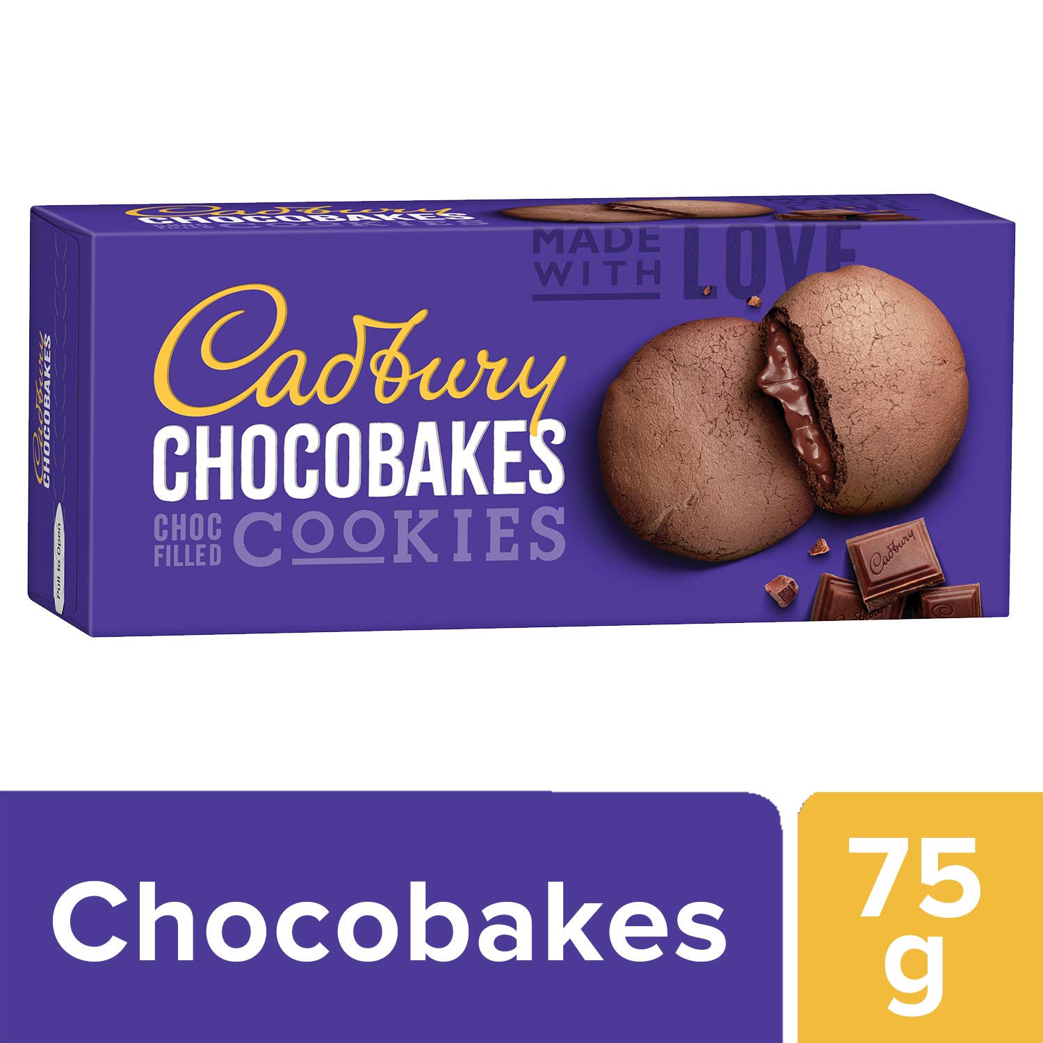 Cadbury Chocolates Filled Cookies, 75G (Weight May Vary) - Image 2