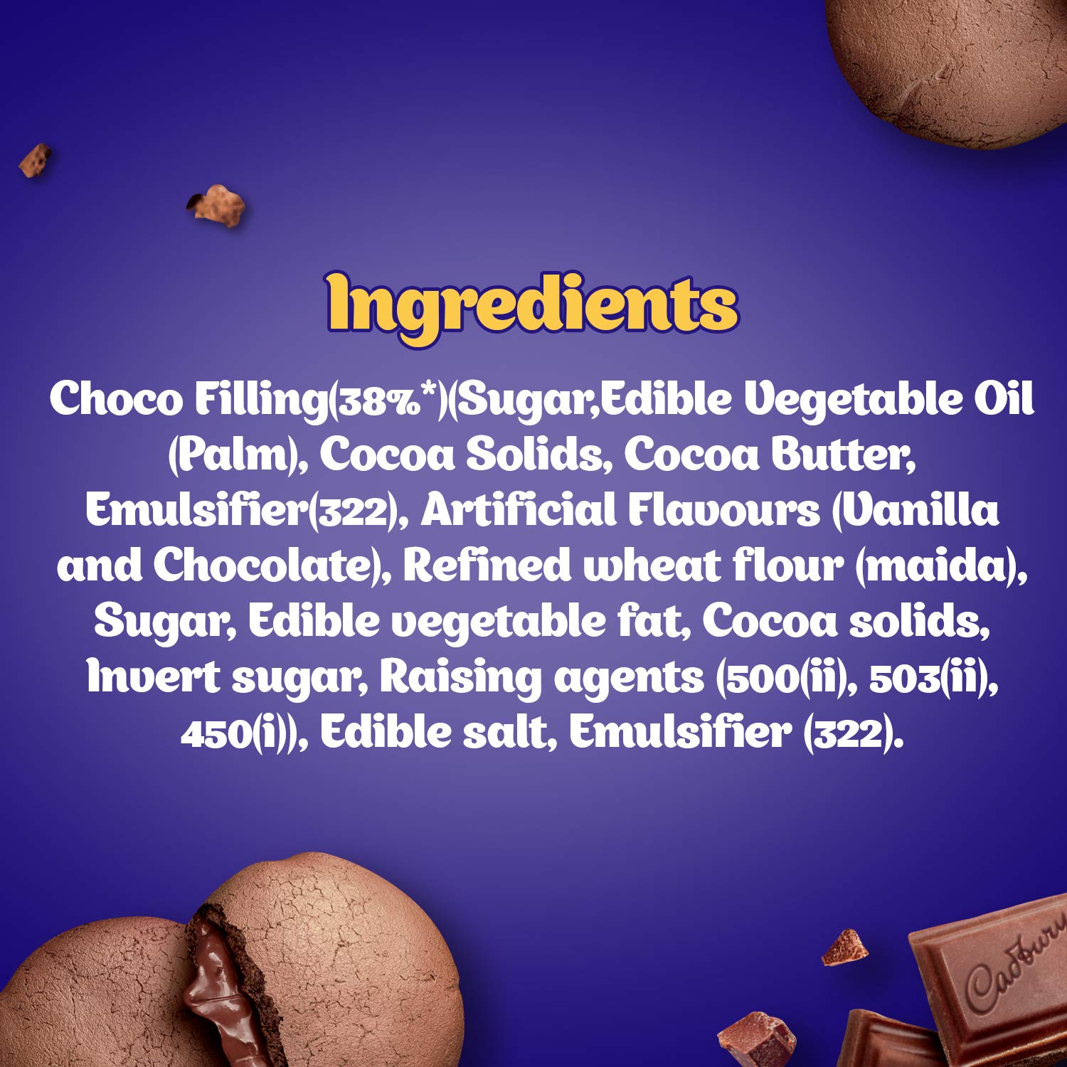 Cadbury Chocolates Filled Cookies, 75G (Weight May Vary) - Image 3