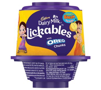 Cadbury Dairy Milk Lickables Chocolate With Oreo Chunks,20 Gm