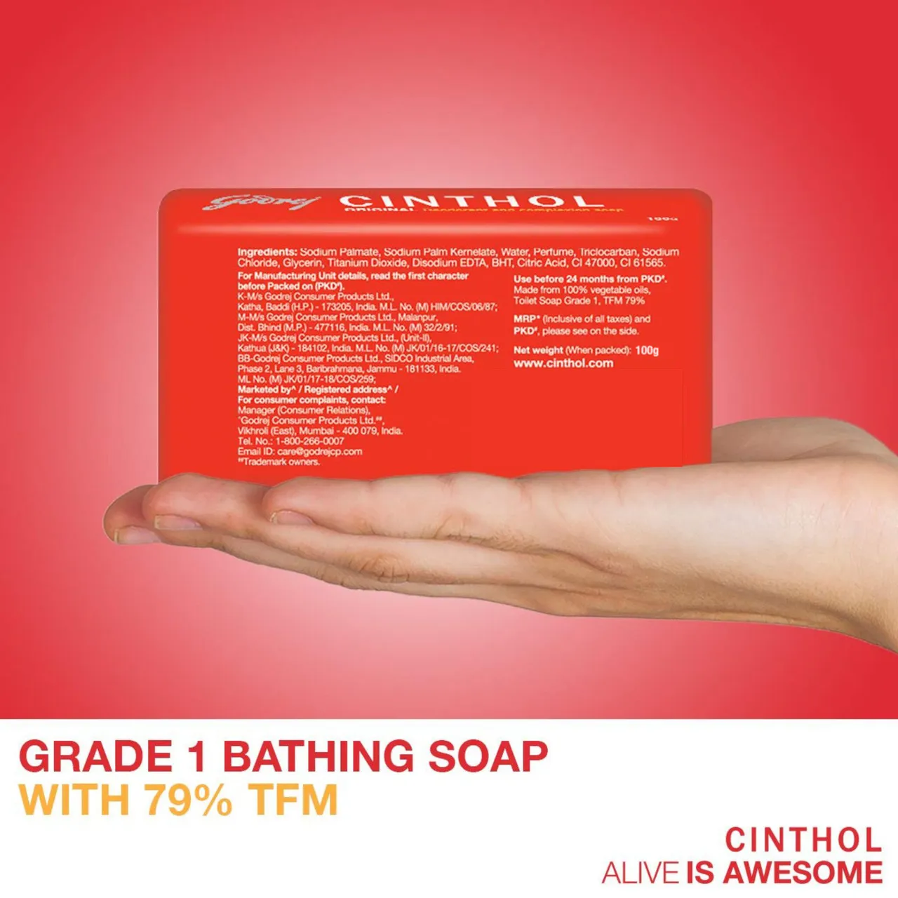Cinthol Original Soap (100gm) - Image 4