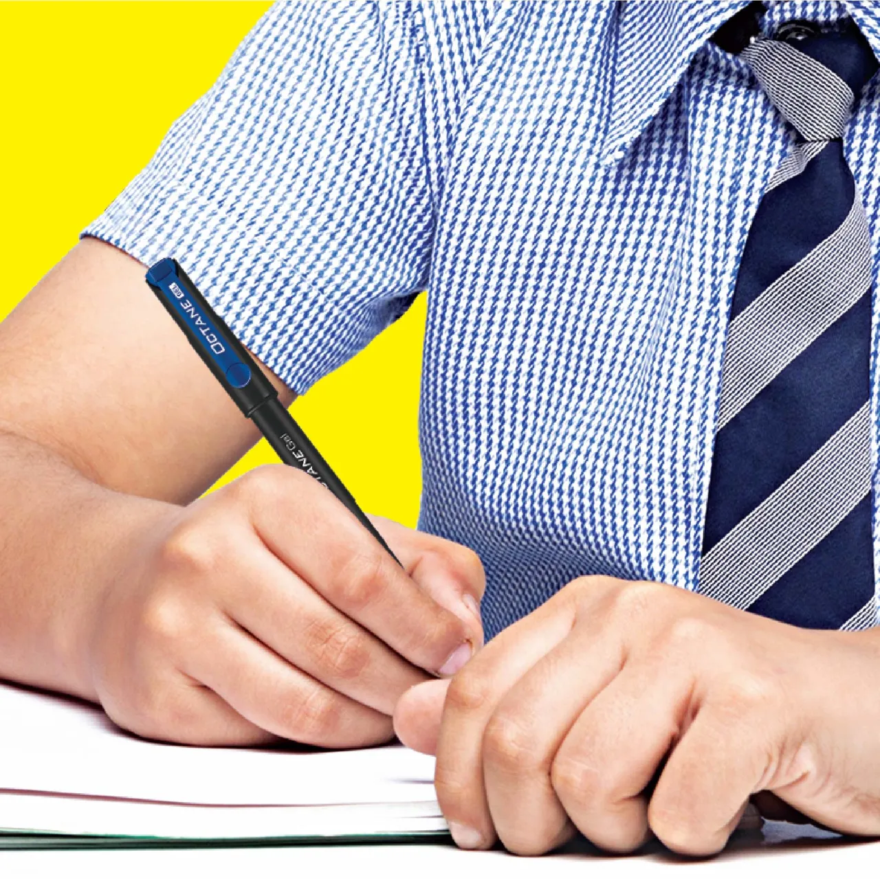 Classmate Octane Gel Pen - Blue - Image 2