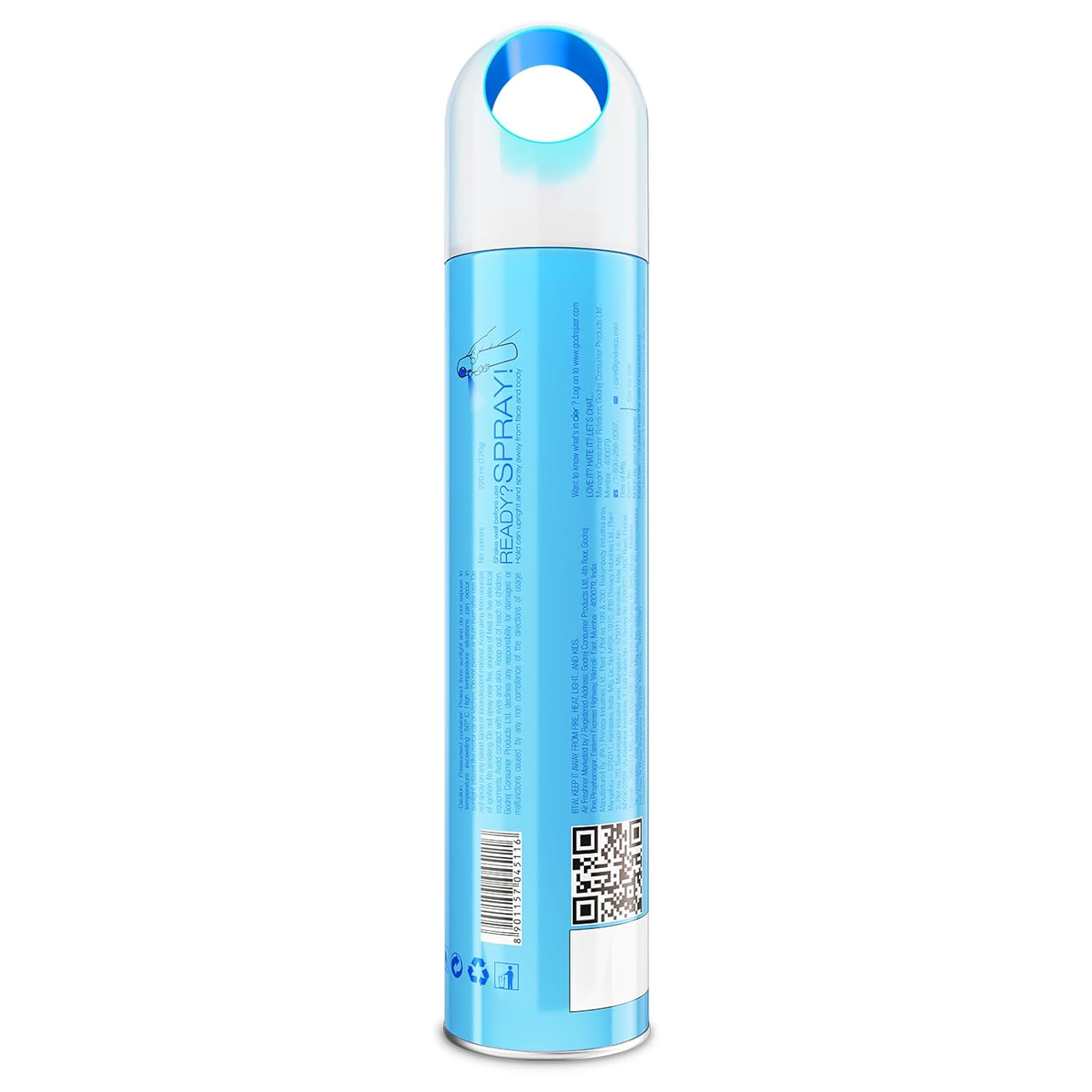 Godrej aer Spray | Room Freshener for Home & Office - Cool Aqua (220 ml) | Long-Lasting Fragrance - Image 3