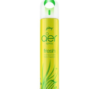 Godrej aer Spray | Room Freshener for Home & Office – Fresh Lush Green (220 ml) | Long-Lasting Fragrance