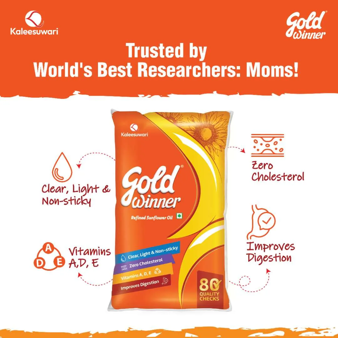 Gold Winner Refined Sunflower Oil (Pouch) - Image 4