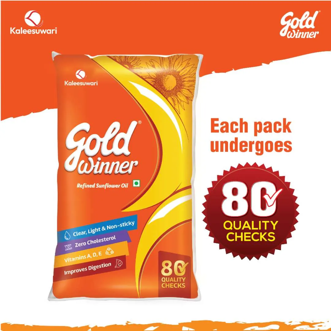 Gold Winner Refined Sunflower Oil (Pouch) - Image 5