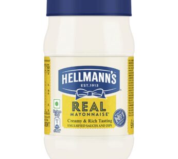 Hellmann’s Real Mayonnaise, 250/275 Grams (Weight May Vary)