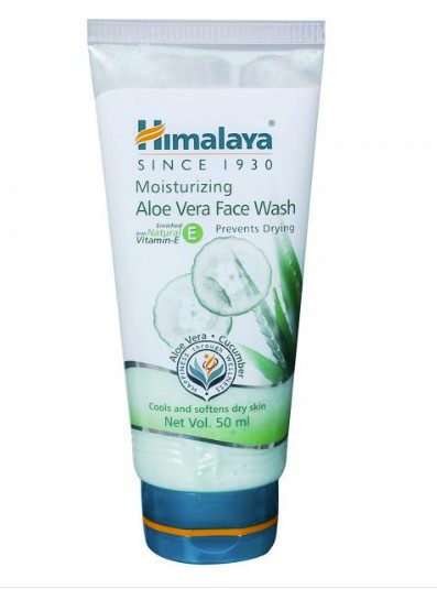 Himalaya Moisturizing Aloe Vera & Cucumber Face Wash (50ml) ml