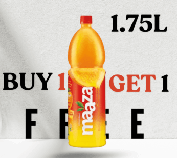 Mazaa Mango Drink 1.75 L, Buy 1 Get 1 free maaza