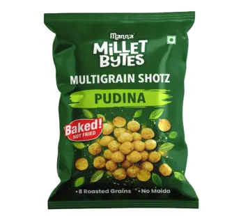 Manna Millet Bytes – Multigrains Shots- Pudina