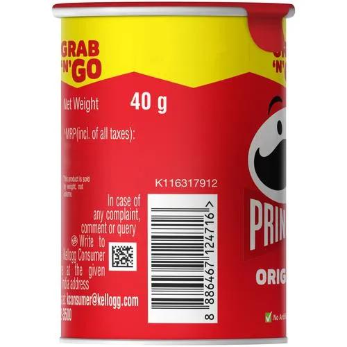 Pringles Potato Chips Original Flavour - 40gm Box - Image 2