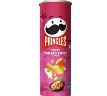 Pringles Tangy tomato Twist flavoured Potato crisps (102g)