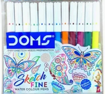 DOMS Sketch fine water colour pens| big