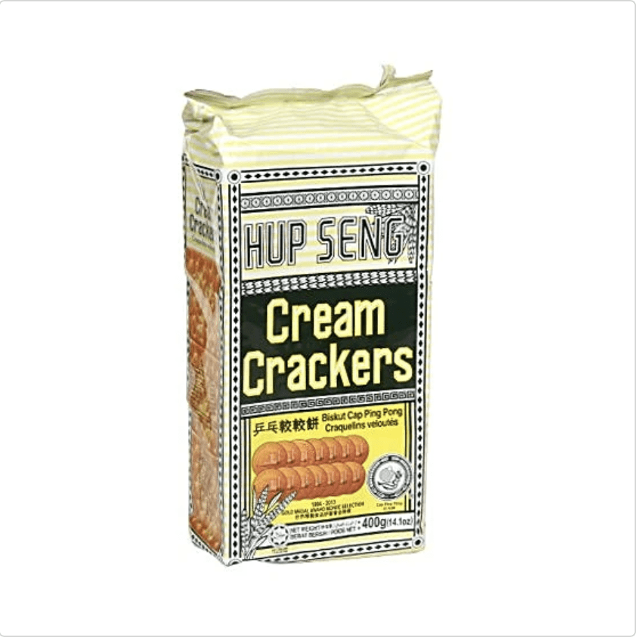 Hup Seng Cream Crackers, 400 g Pouch