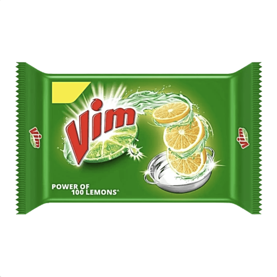 Vim New Superfast Vim Dishwash Bar, 130 g