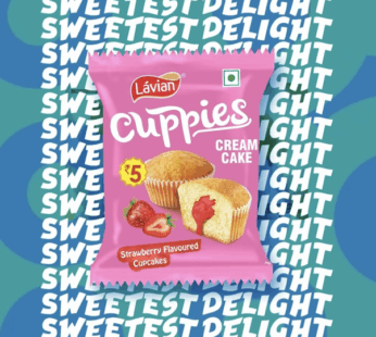 Lavian Cuppies Dream Cake (Strawberry Flavoured)