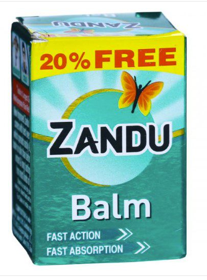 Zandu Balm (8gm+20%free)