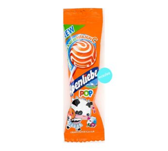Alpenliebe Lollipop, Cream Orange Flavour, 8 g