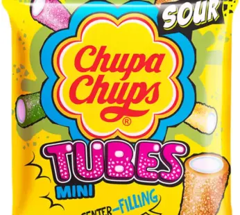 Chupa Chups Sour Tubes Mini Soft & Chewy Assorted Candy