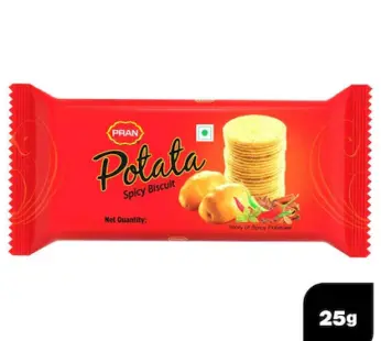 Pran Potata Spicy Biscuit 25 g