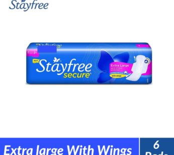 Stayfree Secure Sanitary Pads – XL