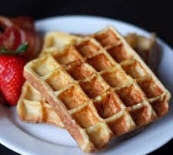 Classic Waffles Plain | Mango & White | Waffle spot | @6-10