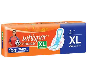 Whisper Choice Extra Long Sanitary Pads