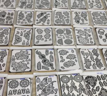 LARGE STENCILS | HAFAZ HENNA – ORGANIC CONES (home based)